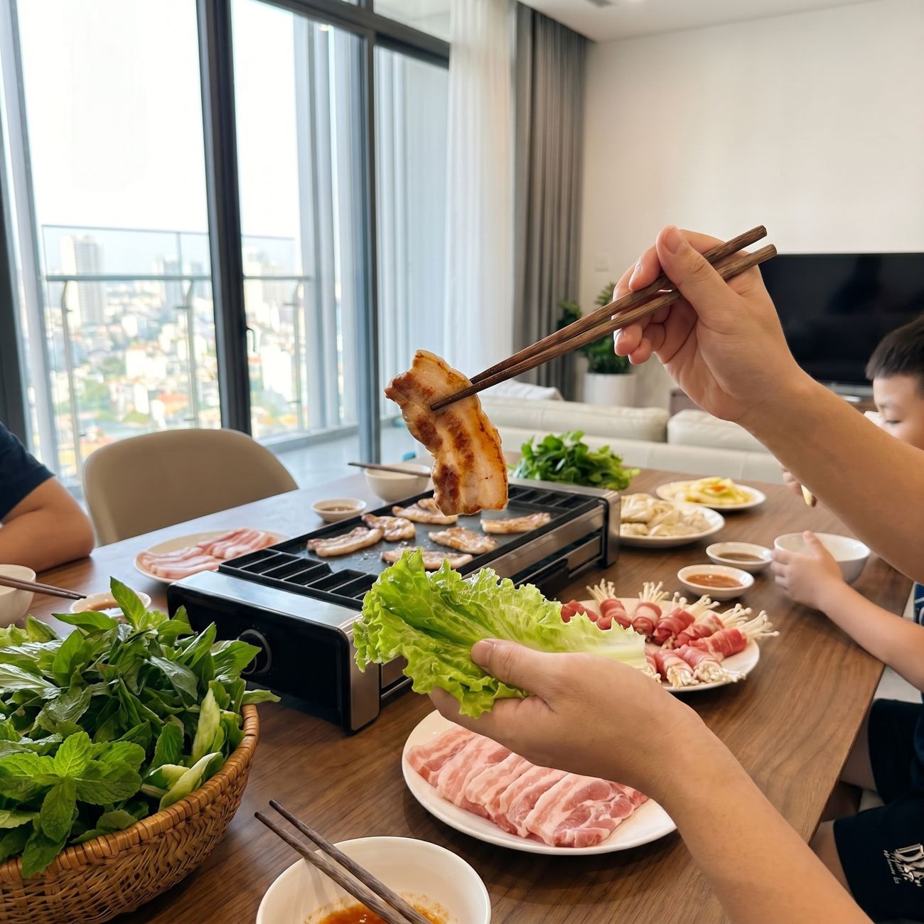 Bếp nướng điện Heimo Yaki Grill
